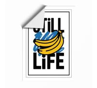 Still Life Typography Unframed Wall Art Print A3 (42×29.7cm), Wall Decor for Living Room, Bedroom, Office & Home, Art Gift