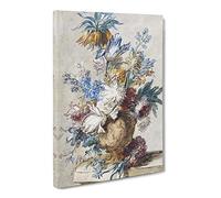Still Life With Flowers Vol.6 By Jan Van Huysum Canvas Print | Gallery Wrapped 30mm Frame Wall Art | 20x14 inches | Ready to Hang | Classic Floral Picture | Living Room Bedroom Lounge Office