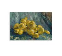 Still Life with Quinces by Vincent Van Gogh Wall Art Prints Poster Canvas Art Poster And Wall Art Picture Print Modern Family Decor Posters 12x18inch(30x45cm)