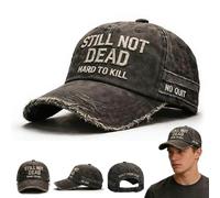 Still Not Dead Cap, Ain't Dead Yet Hat - Funny Saying Humorous Baseball Caps, Vintage Dad Hat Break Distressed for Men Women (A 1PC)