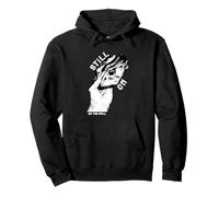 Still On Rock Climbing Graphic Bouldering Illustration Pullover Hoodie