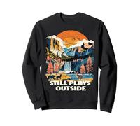 Still Plays Outside Nature Outdoors Lover Mountain Hiking Sweatshirt