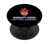Still Pumping Cardiac Heart Survivor PopSockets Adhesive PopGrip