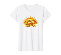 Still Rising Motivational Value Graphic T-Shirt, Women, White, M