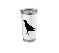 Still Shadow Raven in Profile Stainless Steel Insulated Tumbler