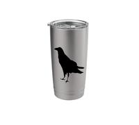 Still Shadow Raven in Profile Stainless Steel Insulated Tumbler