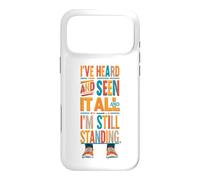 Still Standing Motivational Funny Typography Graphic Design Case for iPhone 17 Pro Max
