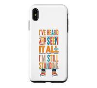 Still Standing Motivational Funny Typography Graphic Design Case for iPhone XS Max