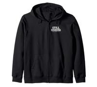 Still Standing: Resilience Motivational Merch Collection Zip Hoodie