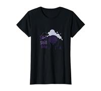 Still Still Me: Alzheimers Awareness Brain Support T-Shirt, Women, Black, M