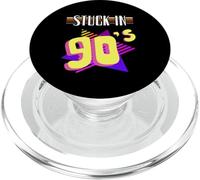 Still Stuck in the 90s Retro Vintage 90s 1990s Born Birthday PopSockets PopGrip for MagSafe