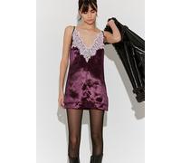 Still The One Mini Dress at Free People in Potent Purple Combo, Size: Small - female
