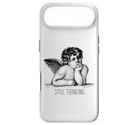 Still Thinking Angel Overthinking Humor Minimalist Sarcastic Case for iPhone Air