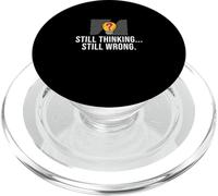 Still Thinking Still Wrong Funny Trivia Night Trivia Lovers PopSockets PopGrip for MagSafe