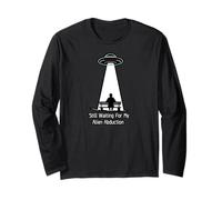 Still Waiting for My Alien Abduction UFO Humor Long Sleeve T-Shirt