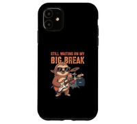 Still Waiting On My Big Break Rock and Roll Sloth Case for iPhone 11