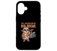 Still Waiting On My Big Break Rock and Roll Sloth Case for iPhone 16