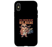 Still Waiting On My Big Break Rock and Roll Sloth Case for iPhone X/XS