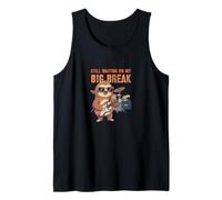 Still Waiting On My Big Break Rock and Roll Sloth Tank Top