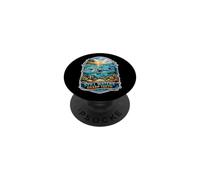 Still Waters Sharp Teeth Barracuda Ocean Lovers PopSockets Adhesive PopGrip
