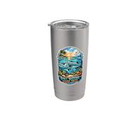 Still Waters Sharp Teeth Barracuda Ocean Lovers Stainless Steel Insulated Tumbler