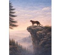 Still Wild - Lone Cougar: A Pencil & Pen Sketchbook Series