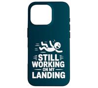 Still Working On My Landing Funny Falling Injury Accident Case for iPhone 16 Pro