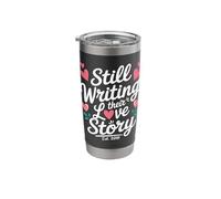 Still Writing Their Love Story Since 2010 Anniversary Stainless Steel Insulated Tumbler