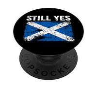 Still Yes Scotland Saltire Scottish Flag Independence PopSockets Swappable PopGrip
