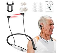Stillesse Pods - Tinnitus Infrared Earplugs | Red Light Device for Tinnitus | Neck Suspending Irradiator Earplugs | Ear Canal Irradiation Headphones Rechargeable | Stop Ear Ringing