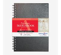 Stillman & Birn : Alpha Sketchbook 10 x 7in Wirebound 150gsm - Natural White Vellum