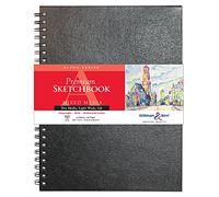 Stillman & Birn Alpha Series Wirebound Sketchbook, 9" x 12", 150 gsm (Heavyweight), White Paper, Medium Grain Surface