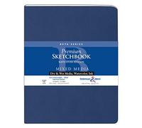 Stillman & Birn Beta Series Softcover Sketchbook, 8" x 10", 270 GSM (Extra Heavyweight), White Paper, Cold Press Surface