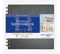 Beta Wirebound Sketchbook 7x7 by Stillman & Birn