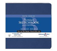 Stillman & Birn Beta Series Softcover Sketchbook, 7.5" x 7.5", 270 GSM (Extra Heavyweight), White Paper, Cold Press Surface