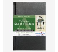 Stillman & Birn : Delta Sketchbook : 5.5 x 8.5in Hardbound 270gsm : Ivory : Cold Press : Not