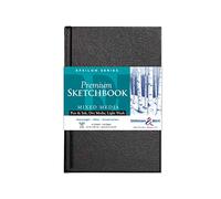Stillman & Birn Epsilon Hardbound Sketchbook, Heavyweight 100lb, Natural White, 62 Sheets, 5.5 x 8.5 inches