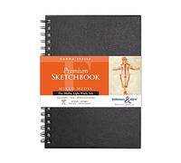 Stillman & Birn Gamma Wirebound Sketchbook, Heavyweight 100lb, Ivory White, 50 Sheets, 7x10