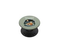Stillness At Night Sleeping Fox Cozy Moon Calm Cottagecore PopSockets Adhesive PopGrip