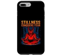 Stillness Conquers Fear Meditating Krampus Meditation Case for iPhone 7 Plus/8 Plus
