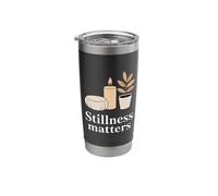 Stillness Matters Meditation Calm Stainless Steel Insulated Tumbler