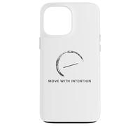 Stillness Moves - Minimal Zen Wave Design Case for iPhone 13 Pro Max