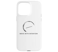 Stillness Moves - Minimal Zen Wave Design Case for iPhone 15 Pro Max
