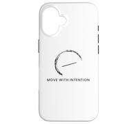 Stillness Moves - Minimal Zen Wave Design Case for iPhone 16