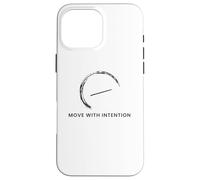 Stillness Moves - Minimal Zen Wave Design Case for iPhone 16 Pro Max