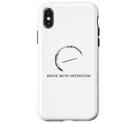 Stillness Moves - Minimal Zen Wave Design Case for iPhone X/XS