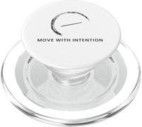 Stillness Moves - Minimal Zen Wave Design PopSockets PopGrip for MagSafe