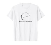Stillness Moves - Minimal Zen Wave Design T-Shirt