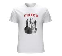 Stillwater Almost Famous Movie Band Tour Unisex T-Shirts Graphic Print Mens White Tee Shirt XL