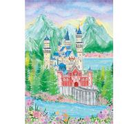 Stillwater Fortress 1000-Piece Jigsaw Puzzle for Adults - Challenging Castle Landscape Art, Premium Matte Finish, 27.56 x 19.68 Inches, Perfect for Game Nights
